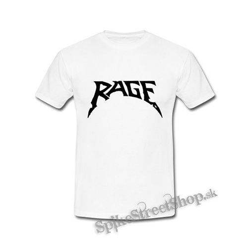 RAGE - Logo - biele detské tričko