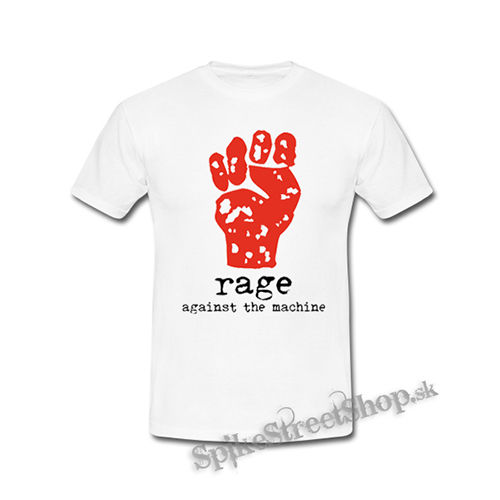 RAGE AGAINST THE MACHINE - Logo Paw - biele detské tričko