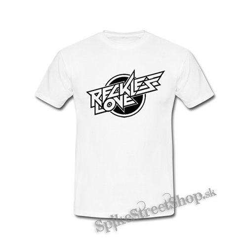 RECKLESS LOVE - Logo - biele detské tričko