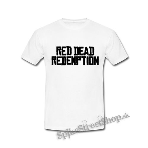 RED DEAD REDEMPTION - Logo - biele detské tričko
