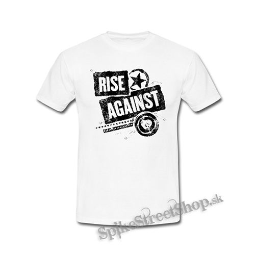 RISE AGAINST - Patched Up - biele detské tričko