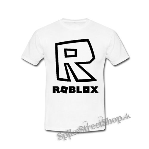 ROBLOX - Symbol & Znak - biele detské tričko