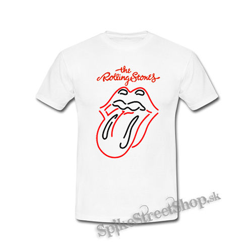 ROLLING STONES - Custom Tongue - biele detské tričko