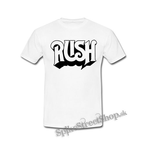 RUSH - Logo White - biele detské tričko