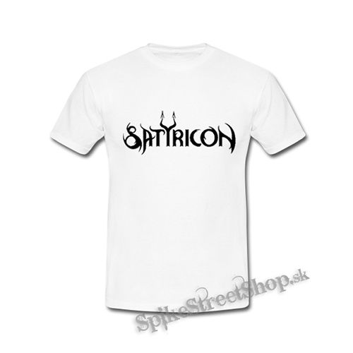 SATYRICON - Logo - biele detské tričko