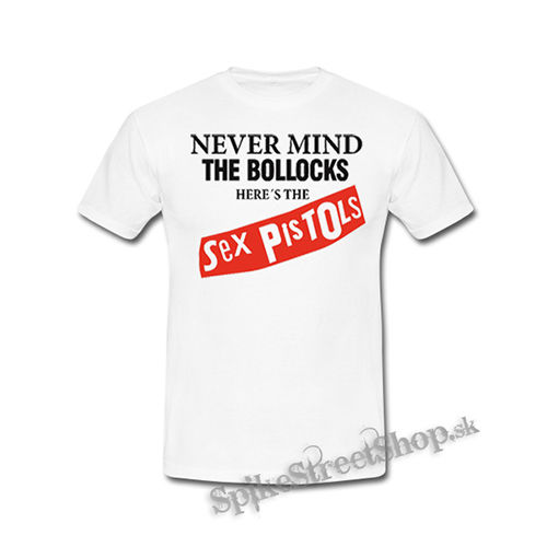 SEX PISTOLS - Never Mind The Bollocks - biele detské tričko