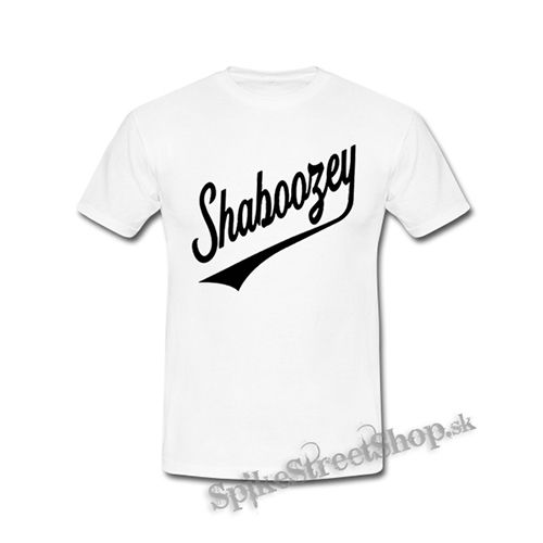 SHABOOZEY - Logo Singer - biele detské tričko