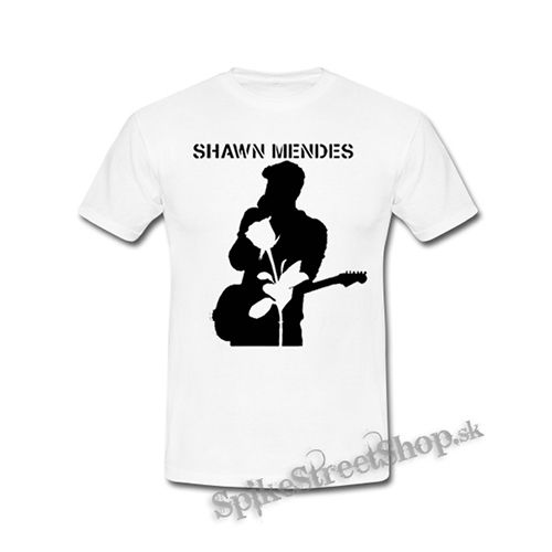 SHAWN MENDES - Rose Portrait - biele detské tričko