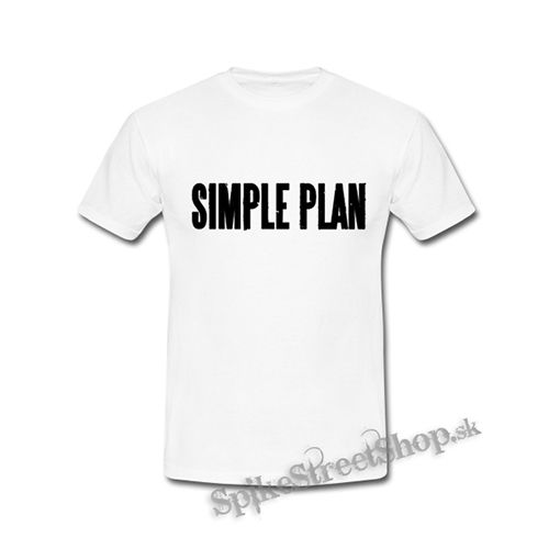 SIMPLE PLAN - Logo - biele detské tričko
