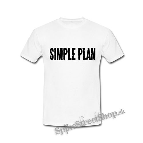 SIMPLE PLAN - biele detské tričko