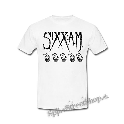 SIXX AM - Logo - biele detské tričko