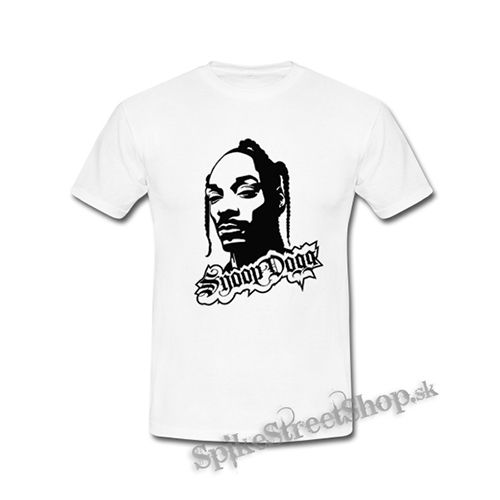 SNOOP DOGG - Logo & Portrait - biele detské tričko