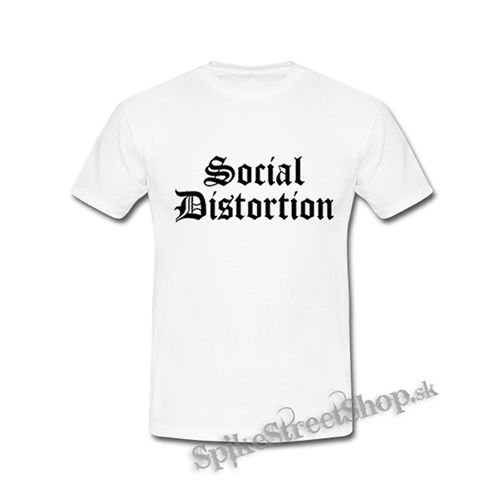 SOCIAL DISTORTION - Logo - biele detské tričko