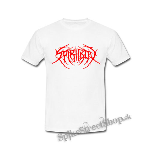 SPIRITBOX - Red Logo - biele detské tričko