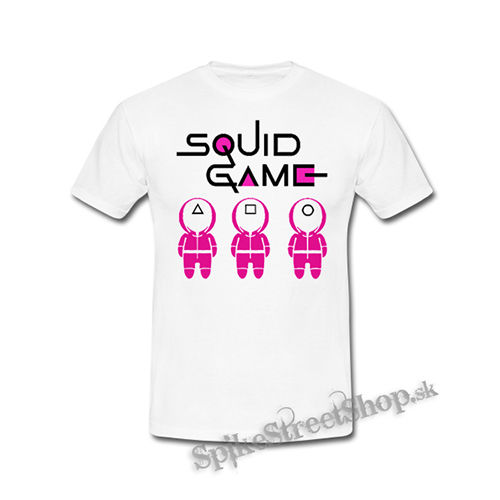 SQUID GAME - Characters - biele detské tričko