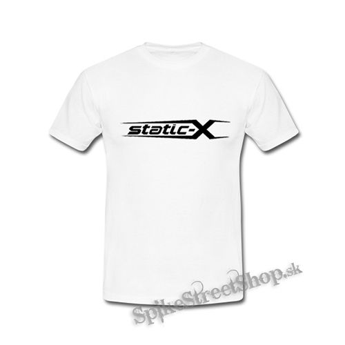 STATIC-X - Logo - biele detské tričko