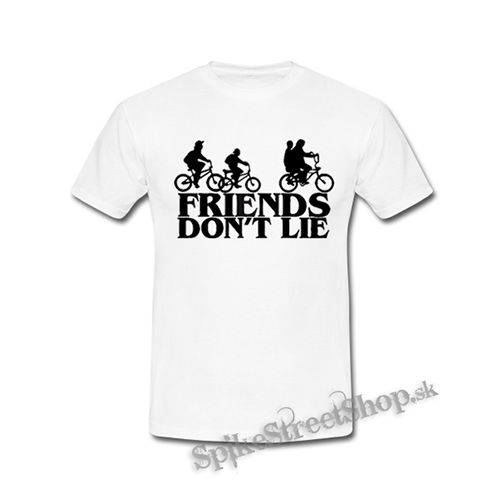 STRANGER THINGS - Friends Don't Lie - biele detské tričko