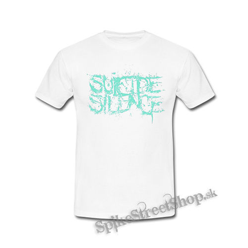 SUICIDE SILENCE - Turquoise Logo - biele detské tričko