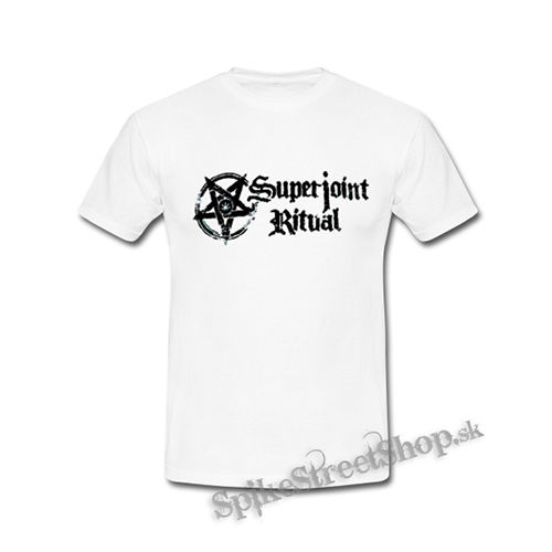 SUPERJOINT RITUAL - Logo - biele detské tričko