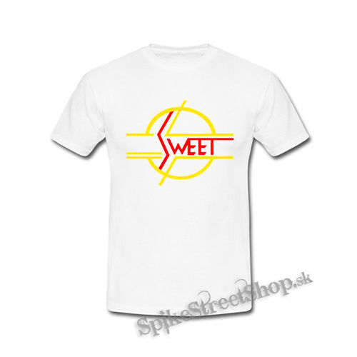 SWEET - Logo Hardrock Legend - biele detské tričko