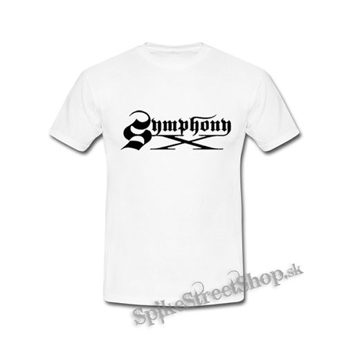 SYMPHONY X - Logo - biele detské tričko