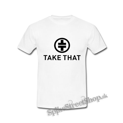 TAKE THAT - Logo - biele detské tričko