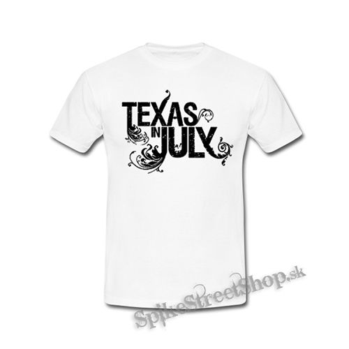 TEXAS IN JULY - Logo - biele detské tričko