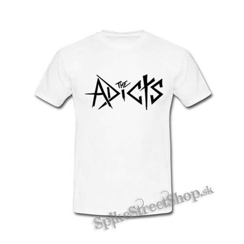 THE ADICTS - Logo - biele detské tričko