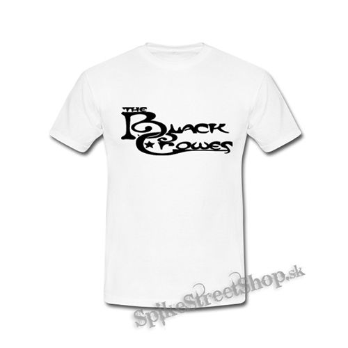 THE BLACK CROVES - Logo Black - biele detské tričko