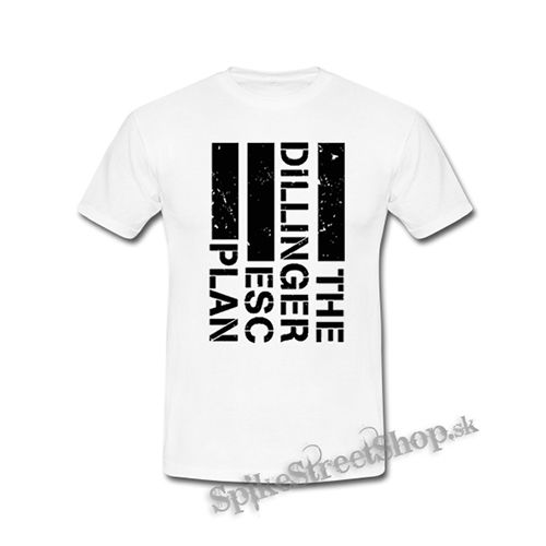 THE DILLINGER ESCAPE PLAN - Logo - biele detské tričko