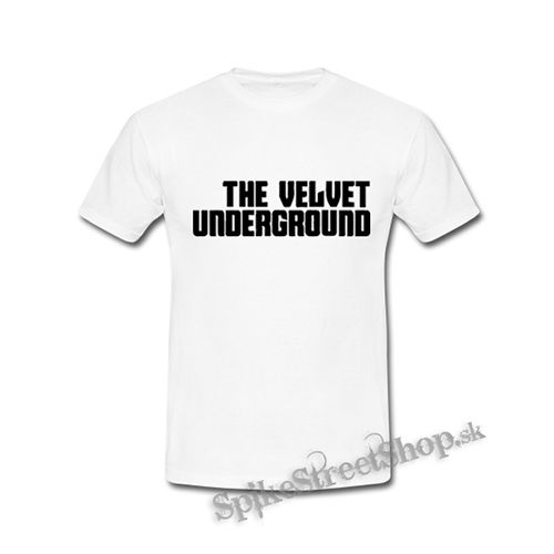 THE VELVET UNDERGROUND - Logo - biele detské tričko