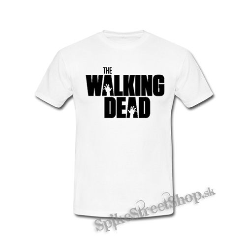 THE WALKING DEAD - Logo - biele detské tričko