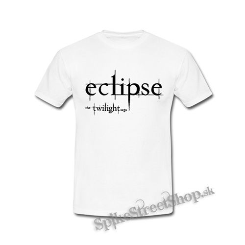 TWILIGHT ECLIPSE - Logo - biele detské tričko