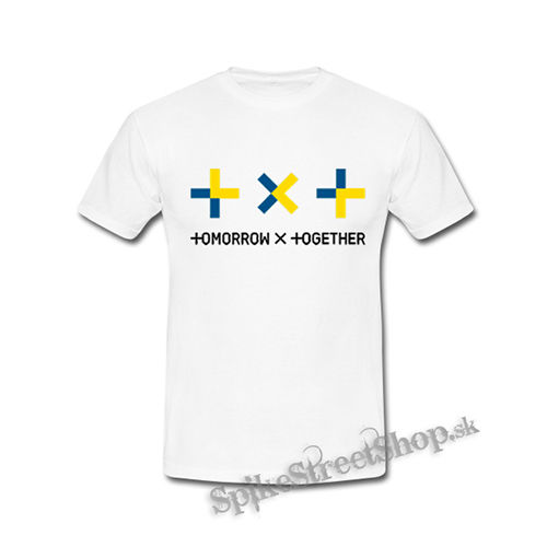 TXT - TOMORROW X TOGETHER - Logo Symbol - biele detské tričko