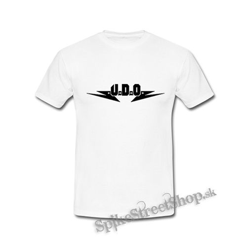 UDO - Logo - biele detské tričko