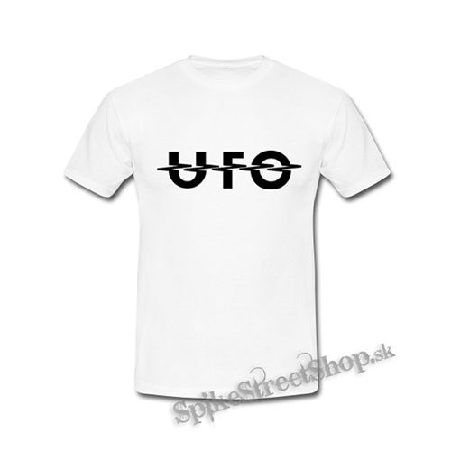 UFO - Logo Hardrock Band - biele detské tričko