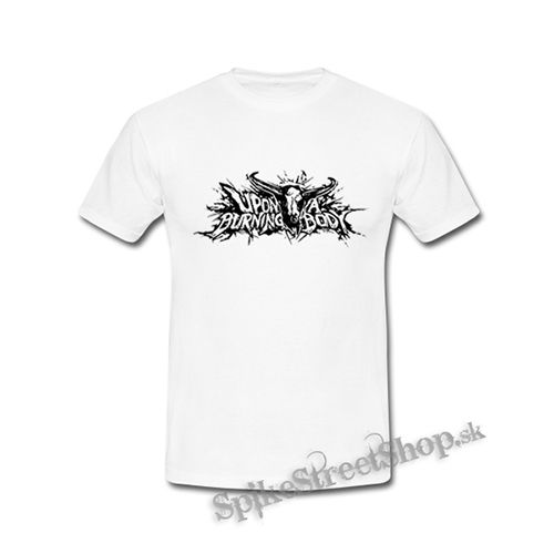 UPON A BURNING BODY - Logo - biele detské tričko