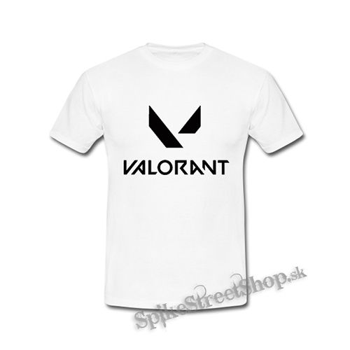 VALORANT - Logo - biele detské tričko