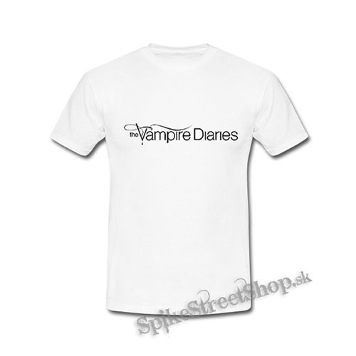 VAMPIRE DIARIES - Logo - biele detské tričko