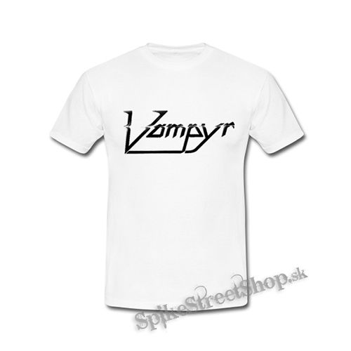VAMPYR - Logo Cult Metal Band - biele detské tričko