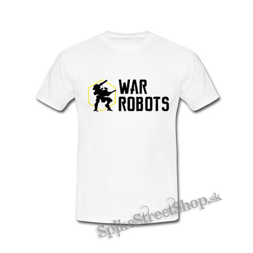 WAR ROBOTS - biele detské tričko