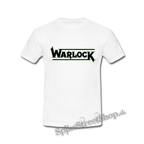 WARLOCK - Logo - biele detské tričko