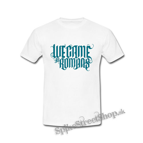 WE CAME AS ROMANS - Cyan Logo - biele detské tričko