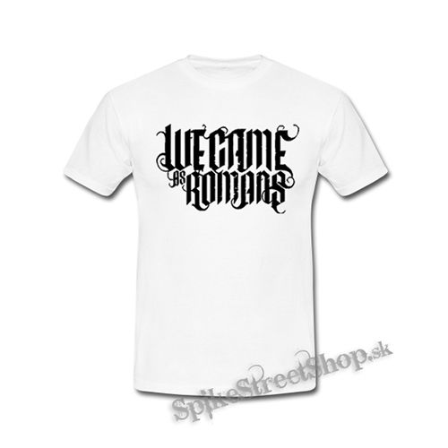 WE CAME AS ROMANS - Logo - biele detské tričko