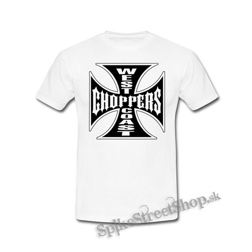 WEST COAST CHOPPERS - Logo - biele detské tričko