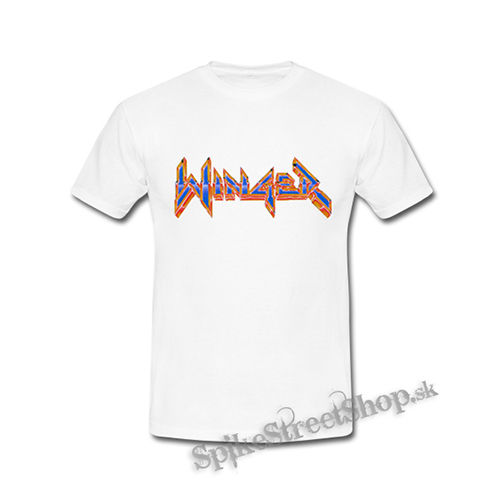 WINGER - Logo - biele detské tričko