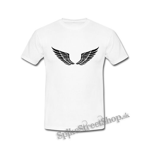 WINGS - Krídla - biele detské tričko