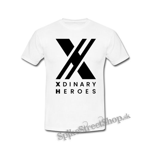 XDINARY HEROES - Logo - biele detské tričko