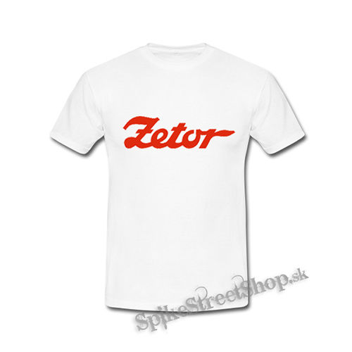ZETOR - Red Logo - biele detské tričko