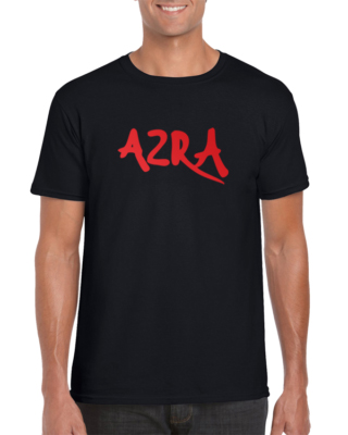 AZRA - Band Logo Red - čierne detské tričko